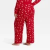 Women's Santa Print Ribbed Holiday Matching Family Pajama Pants - Wondershop™ Red -Christmas Sale Store GUEST 5f993d07 6037 438f 81c4 fd80e8aa0c24