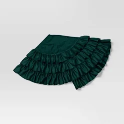 48" Velvet Tree Skirt With 3 Layers Of Ruffles - Wondershop™ -Christmas Sale Store GUEST 5fa7a90b 2702 4065 8ae2 fbbf93f20255