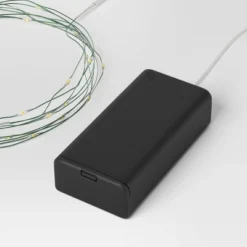 30ct LED Battery Operated Christmas Dewdrop Fairy String Lights Warm White With Green Wire - Steady/Twinkle - Wondershop™ -Christmas Sale Store GUEST 63621aea 9716 4da5 a923 72e67889e39b