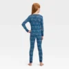 Kids' Hanukkah Ribbed Long Sleeve Shirt And Pants Holiday Matching Family Pajama Set - Wondershop™ Blue -Christmas Sale Store GUEST 65785ea1 dcd7 40e4 82a1 777751bcea52