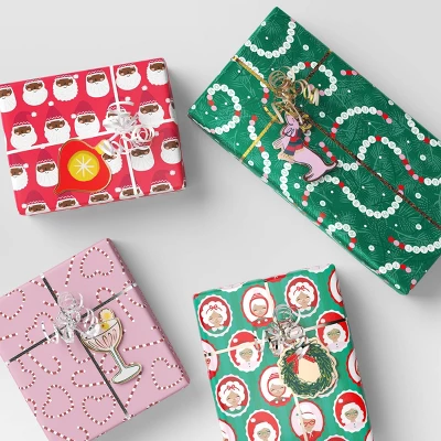 16ct Christmas Tie-On Gift Tags Festive Prints - Wondershop™ 1 16ct Christmas Tie-On Gift Tags Festive Prints - Wondershop™