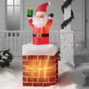 6' LED Animated Santa In Chimney Christmas Inflatable Decoration Red - Wondershop™: Festive Yard Display, Easy Setup -Christmas Sale Store GUEST 6a6df261 89e9 41ff a2b3 d59306d2bc8d