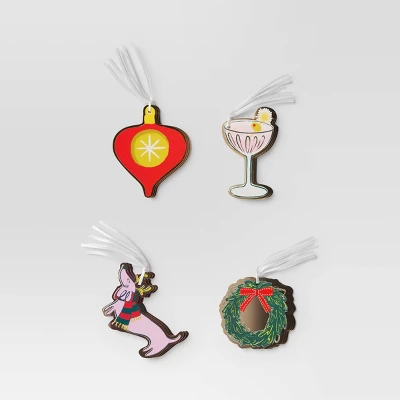 16ct Christmas Tie-On Gift Tags Festive Prints - Wondershop™ 2 16ct Christmas Tie-On Gift Tags Festive Prints - Wondershop™ - Image 2