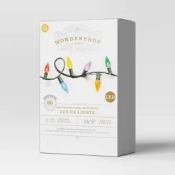 60ct LED Faceted C6 Christmas String Lights Twinkling With Green Wire - Wondershop™ -Christmas Sale Store GUEST 715e628a 22b0 438d 93a1 e5d836148bad