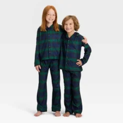 Kids' Plaid Long Sleeve Shirt And Pants Holiday Matching Family Pajama Set - Wondershop™ Navy Blue 9 Kids' Plaid Long Sleeve Shirt And Pants Holiday Matching Family Pajama Set - Wondershop™ Navy Blue -Christmas Sale Store GUEST 718d3609 6336 4c6a 951a 58fea089ad9f