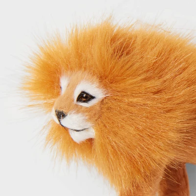 Faux Fur Lion Christmas Tree Ornament - Wondershop™ 2 Faux Fur Lion Christmas Tree Ornament - Wondershop™ - Image 2