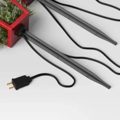 3pc Incandescent Red Metal Lantern With Greenery Christmas Novelty Path Light Clear - Wondershop™: UL Listed, Festive Outdoor Decor -Christmas Sale Store GUEST 76983f8e a8f6 4bfa a487 7954700f8303