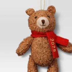 Christmas Fabric Bear Ornament - Wondershop™ -Christmas Sale Store GUEST 7e53548f 1d15 4e18 922c ae070f994e42