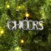 4" Christmas Metallic Words Ornament Silver Cheers - Wondershop™ -Christmas Sale Store GUEST 81fa118d c198 49b5 8715 635401158894