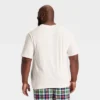 Men's "Tis The Season" Short Sleeve Holiday Matching Family Pajama Shirt - Wondershop™ Cream -Christmas Sale Store GUEST 823c915f c681 4030 aa99 d3284d293506