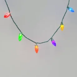 25ct LED C9 Classic Glow Indoor Outdoor Christmas String Lights With Green Wire - Wondershop™ -Christmas Sale Store GUEST 826a4aed 8916 4e3e 8cf8 3da765ea55ad