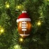 Christmas Glass Football With Santa Hat Ornament - Wondershop™ 5 Christmas Glass Football With Santa Hat Ornament - Wondershop™ -Christmas Sale Store GUEST 82e55e24 9f8f 4505 b89a c7ec3fb06dad