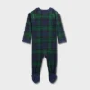 Baby Plaid Ribbed Holiday Matching Family Footed Pajamas - Wondershop™ Green -Christmas Sale Store GUEST 86bd61cc 9f85 458e 951e 7e974a21f226