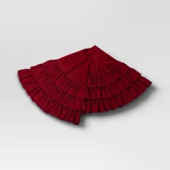 48" Velvet Tree Skirt With 3 Layers Of Ruffles - Wondershop™ -Christmas Sale Store GUEST 89491204 4e39 4e3d b278 76152654b916