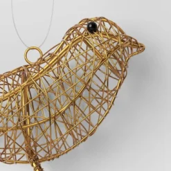 Christmas Wire Wrapped Bird Ornament Gold - Wondershop™ -Christmas Sale Store GUEST 8ab04e6b af60 4420 b812 9d6a847b9c82