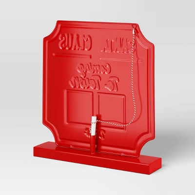 Christmas Santa Claus Is Coming To Town Countdown Sign - Wondershop™ 2 Christmas Santa Claus Is Coming To Town Countdown Sign - Wondershop™ - Image 2