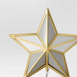 12.25" Warm White Lights Faceted Star Christmas Tree Topper Gold - Wondershop™: Indoor Decor: Indoor Decor: Indoor Decor 5 12.25" Warm White Lights Faceted Star Christmas Tree Topper Gold - Wondershop™: Indoor Decor: Indoor Decor: Indoor Decor -Christmas Sale Store GUEST 9467cf07 9691 43da bfa9 38ec48851caf
