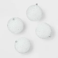 9pc Tinsel Ball Christmas Tree Ornament Set - Wondershop™ -Christmas Sale Store GUEST 94b63486 dc02 4b44 a96b 373664130da7