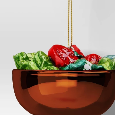 Christmas Salad Bowl Ornament - Wondershop™ 2 Christmas Salad Bowl Ornament - Wondershop™ - Image 2