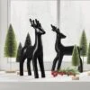 Ceramic Walking Deer Christmas Animal Figurine - Wondershop™ Black: Indoor Holiday Decor, 9.75" Tall -Christmas Sale Store GUEST 953eade1 f873 4f2a 8b85 9d57c3552223