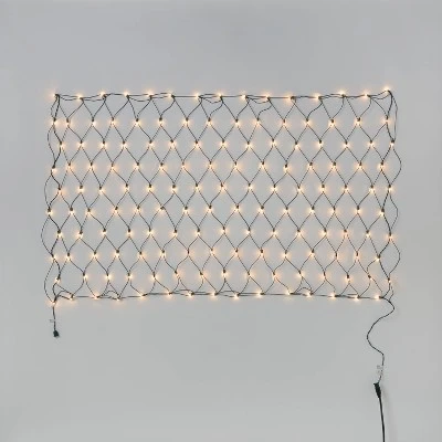 150ct 4'x6' Incandescent Mini Christmas Net Lights With Green Wire - Wondershop™ 5 150ct 4'x6' Incandescent Mini Christmas Net Lights With Green Wire - Wondershop™ - Image 5