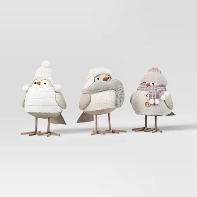 3pk Christmas Featherly Friends Decor - Wondershop™ 6 3pk Christmas Featherly Friends Decor - Wondershop™ - Image 6