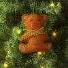 5" Christmas Fabric Teddy Faux Shearling Ornament - Wondershop™ -Christmas Sale Store GUEST a11afaa0 2c71 4cc4 b71e e45ee4080906