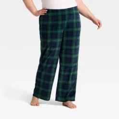 Women's Plaid Microfleece Holiday Matching Family Pajama Pants - Wondershop™ Navy Blue -Christmas Sale Store GUEST a18ef71e b62a 402b a895 85b92b031dd6
