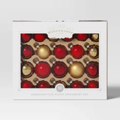 42ct Round Glass Christmas Tree Ornament Set - Wondershop™ 6 42ct Round Glass Christmas Tree Ornament Set - Wondershop™ -Christmas Sale Store GUEST a3217a9f e4fe 4378 a38f 589842ebe13e