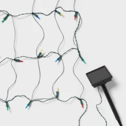 3'x4' 50ct Solar LED Christmas Net Lights With Green Wire - Wondershop™ -Christmas Sale Store GUEST a84aa275 7559 401f be39 662c125dbb5b