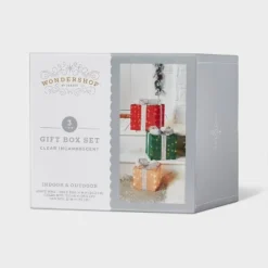 3pc Incandescent Tinsel Gift Box Christmas Novelty Sculpture Light Clear - Wondershop™ 5 3pc Incandescent Tinsel Gift Box Christmas Novelty Sculpture Light Clear - Wondershop™ -Christmas Sale Store GUEST abbfd9ee 9dbe 46ba b9fb 23a7ed5cab5a