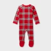 Baby Plaid Ribbed Holiday Matching Family Footed Pajamas - Wondershop™ Red -Christmas Sale Store GUEST abee46c0 1aaa 4aaf 9e3e 0313092d9f19