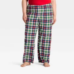 Women's Plaid Microfleece Holiday Matching Family Pajama Pants - Wondershop™ Cream -Christmas Sale Store GUEST ad84cec6 877c 4ade 81a7 88311e476989