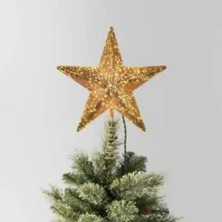 10" Pre-lit Faux Mercury Star Christmas Tree Topper - Wondershop™ -Christmas Sale Store GUEST adbc3b87 0252 4eb7 82bf dad016cfb7c7