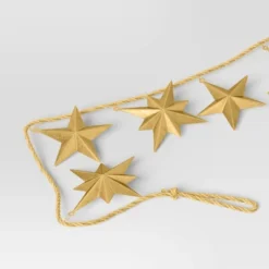 72" Christmas Gold Star Garland - Wondershop™ -Christmas Sale Store GUEST af2a529b 7bf2 42a4 9aaf 456b5191097d