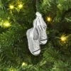 5.31" Christmas Glass Silver Shoes Ornament - Wondershop™ -Christmas Sale Store GUEST af73a79c 0093 4188 a300 afc3cb695078