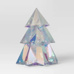 9.6" Christmas Lit Iridescent Tree Decor - Wondershop™ 4 9.6" Christmas Lit Iridescent Tree Decor - Wondershop™ -Christmas Sale Store GUEST af7f8ce1 d57c 480f a9f1 70198cca2f9b