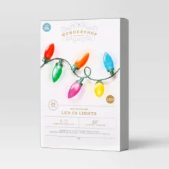 25ct LED C9 Classic Glow Indoor Outdoor Christmas String Lights With Green Wire - Wondershop™ -Christmas Sale Store GUEST b20ade25 9d0e 4c2f b8ab 037475735cbe