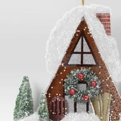 Christmas A Frame House Ornament - Wondershop™ -Christmas Sale Store GUEST b69cece0 b0d9 457d 9451 e9240c428cba