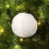 Christmas Fabric White Ball Ornament - Wondershop™ -Christmas Sale Store GUEST b941aed3 8ddb 49ff a65c c03c58589f36