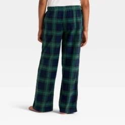 Kids' Plaid Microfleece Holiday Matching Family Pajama Pants - Wondershop™ Navy Blue -Christmas Sale Store GUEST ba626de2 ec96 4798 9d8a ce2e20363d5d