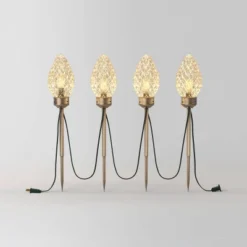 4pc LED Big Bulb Christmas Novelty Pathway - Wondershop™ -Christmas Sale Store GUEST bb16da0d dd4d 40ba 9a52 186cc6056f6c