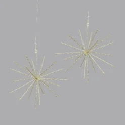 2pc 12" LED Twinkling Starburst Christmas Novelty Sculpture Light White With Gold Wire - Wondershop™ 4 2pc 12" LED Twinkling Starburst Christmas Novelty Sculpture Light White With Gold Wire - Wondershop™ -Christmas Sale Store GUEST bb836578 506c 49cb 9207 7fa4226cc8bd