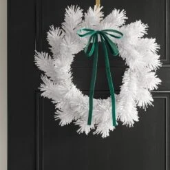 4ct Christmas Fabric Bows Emerald Green - Wondershop™