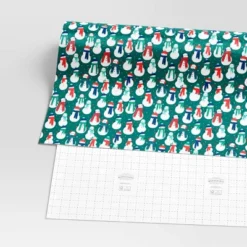 30" 50 Sq Ft Christmas Roll Wrap Snowmen On Green - Wondershop™ 3 30" 50 Sq Ft Christmas Roll Wrap Snowmen On Green - Wondershop™ -Christmas Sale Store GUEST be7f4045 9489 47ee 88d7 0136ac757ced