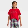 Kids' "Cabin Crew" Short Sleeve Holiday Matching Family Pajama Shirt - Wondershop™ Red -Christmas Sale Store GUEST c022d44f d865 44f3 9b32 56b7640e8590