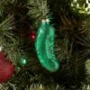 Pickle Glass Christmas Tree Ornament - Wondershop™: Mold-Blown, Indoor Decoration, 5.3" Height -Christmas Sale Store GUEST c0c8a153 6b66 477c 9415 fdc0f8f647f3
