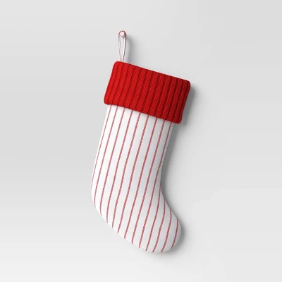 20" Woven Stripes Stocking - Wondershop™ 3 20" Woven Stripes Stocking - Wondershop™ - Image 3