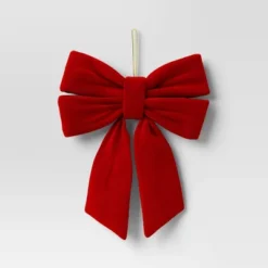 12" Christmas Velvet Bow - Wondershop™ -Christmas Sale Store GUEST c470c364 17bb 46e3 b929 5e8b07a6acfc