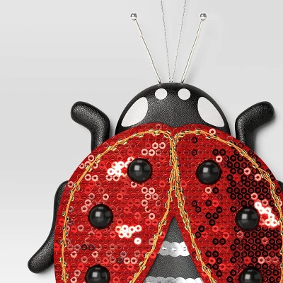 Christmas Fabric Lady Bug Ornament - Wondershop™ 2 Christmas Fabric Lady Bug Ornament - Wondershop™ - Image 2